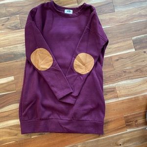 Brickyard Buffalo tunic sweatshirt. Sz Medium.